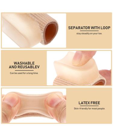 Beaupretty Hallux Correctors 4pcs - Orthotic Shoe Inserts & Spacers for Women | Hammer Toe Caps & Pedicure Gasket - Buy Online on GoSupps.com