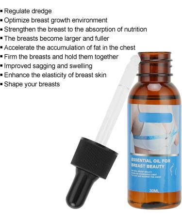 Essential Oil for Breast Enlargement & Firming - 2 Bottles (30ml) - Strong Absorption & Fullness - Buy Online on GoSupps.com
