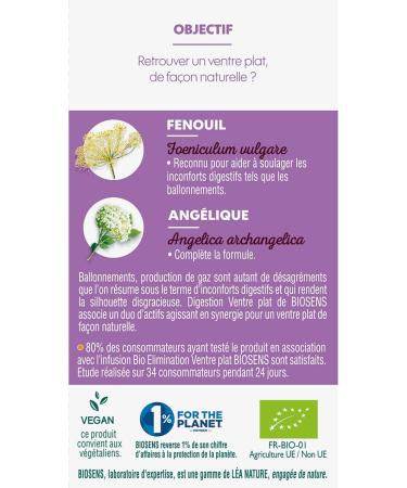 BIOSENS Vegetable Capsule Digestion Flat Belly Angelic Fennel 19 g - Buy Online on GoSupps.com