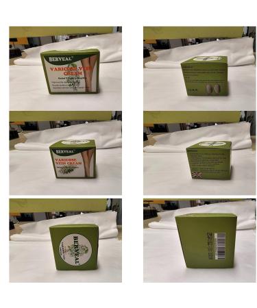 BERVEAL 3 Pack Varicose Veins & Spider Veins Repair Cream Improve Blood Circulation Leg Treatment Cream (1.76 OZ) (3) - Buy Online on GoSupps.com