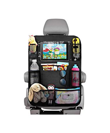 Gsrhzd Car Seat Organiser Car Organiser Back Seat For Kids Car Seat Storage with Clear Touch Screen Tablet Holder 9 Pockets for Travel Parents Drivers Kids Toys Food Storage - Buy Online on GoSupps.com