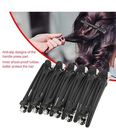 24PC Duck Snable Hair Clips - Slip-Resistant Hairpin Accessories for Salon Styling - Buy Online on GoSupps.com