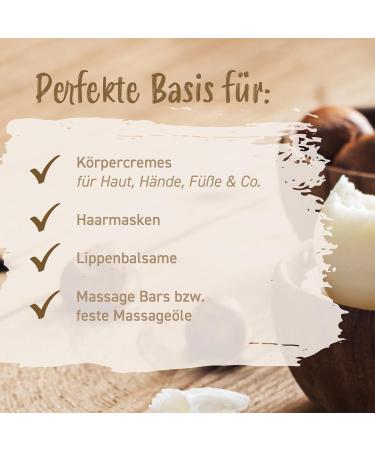 Nature Cake Shea Butter 250g - Cold-Pressed Vegan Body Butter | Natural Perfume-Free Moisturizing for All Skin Types - Buy Online on GoSupps.com