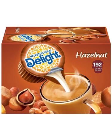 International Delight Hazelnut Liquid Coffee Creamer - 192 Ct Portion Cups | MegaDeal - Buy Online on GoSupps.com