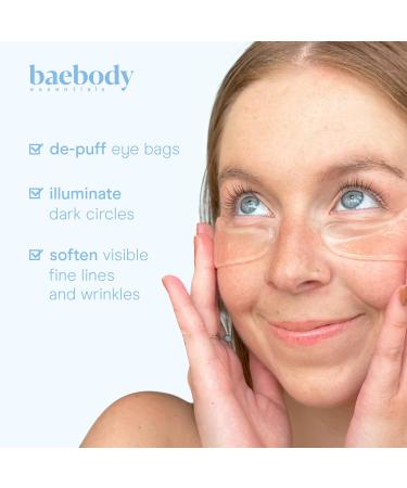 Baebody Advanced Snail Mucin Under Eye Masks - Hydrating Patches for Puffy Eyes & Dark Circles (6 Pairs) | Korean Eye Gel for Fine Lines - Buy Online on GoSupps.com