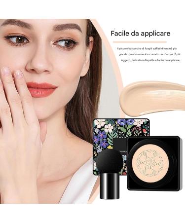  Naqqios Air Cushion Concealer Air Cushion BB Cream Foundation - BB Cream Makeup Cosmetics for Humidity Control | Mushroom Cushion Illuminating Liquid Foundation for - Buy Online on GoSupps.com