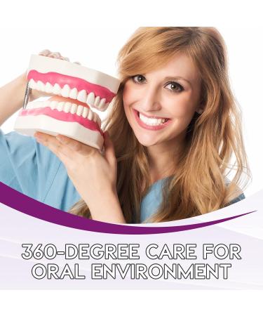 V34 Tooth Whitening - Color Correction Toothpaste (2 Pack) for Stain Removal & Deep Cleaning | Enhance Your Dental Health - Buy Online on GoSupps.com