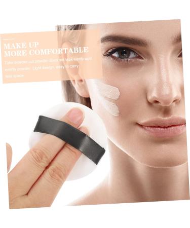 Housoutil 1 Set Loose Powder Box Powder Box Empty Powder Holder Powder Puff for Body Puff Powder Container Cream Container Travel Cream Jar Foundation Jar Powder Can Cosmetic Office Plastic - Buy Online on GoSupps.com