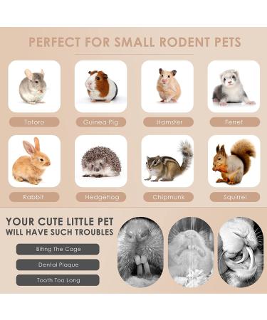 Bissap Apple Sticks for Rabbits - Natural Bunny Chew Toys and Treats - Teeth Grinding for Small Animals - 230g/0.5lb - Buy Online on GoSupps.com