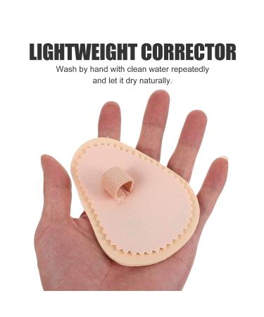 GLSTOY Insoles 4pcs - Supports Foot Alignment, Bunion Splint Pads, Toe Separators - Light Yellow 10.5x7x0 - Buy Online on GoSupps.com