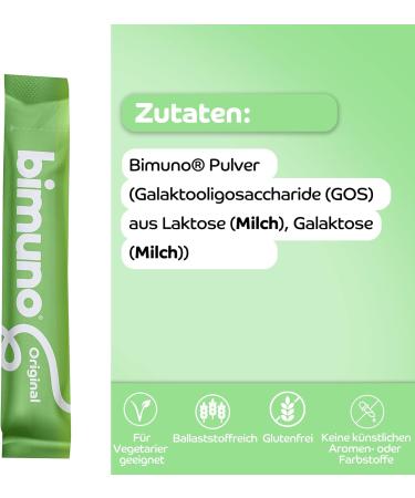 Bimuno Original | Daily Gut Health Prebiotic | High Fiber Supplement | Vegetarian & Halal | 1 Pack - Buy Online on GoSupps.com