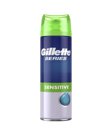 Gillette Series Sensitive Shaving Gel For Men 200 ml Soothes Hydrates & Protects Against Irritation