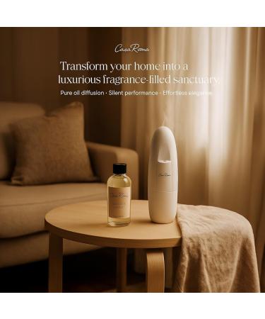 Casa Roma Heaven s Blossom Aroma Oil Premium Cold-Air Diffuser Oil Blend with Magnolia Cherry Blossom Jasmine & Vanilla Compatible with Casa Roma & Waterless Diffusers (120ml Bottle) - Buy Online on GoSupps.com