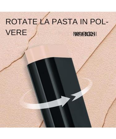 Foundation Stick | 15g Moisturizing Foundation for Women | Long-Lasting Foundation Stick for Dry Skin | Dual-Headed Concealer Cream Long-Lasting Face Primer for Girls - Buy Online on GoSupps.com