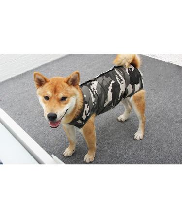 Petyoung Dog Recovery Suit - Camouflage Vest for Small & Medium Dogs | After Surgery Wound Prevention - Buy Online on GoSupps.com