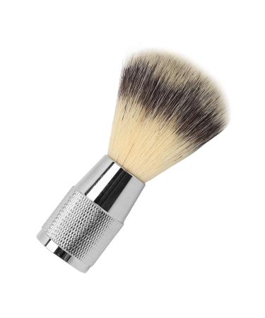 Portable Shaving Brush for Men | Synthetic Bristles Curved Handle & Minimal Hair Loss - Ideal for Travel - Buy Online on GoSupps.com