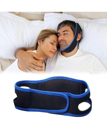 2023 Anti-Snoring Chin Strap - Effective Snoring Stopper | Professional Blue Snoring Equipment - Buy Online on GoSupps.com