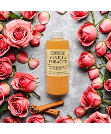 4 Fl Oz Vanilla Tobacco Fragrance Oil for Men, Our Interpretation Rich Blend, Concentrated Body and Perfume Oil, Long Lasting Uncut Formula for Home & Gifts 4 Fl Oz (Pack of 1) - Buy Online on GoSupps.com