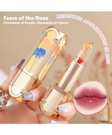 pH Lip Balm Natural Plumping Moisturizing Formula Color Changing Lipstick Waterproof Flower Lipstick for Labial Sustainable Cosmetics for Birthday Gifts Girls Raxove Pink - Buy Online on GoSupps.com