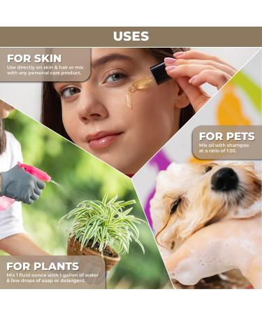 USDA Organic Neem Oil - 100% Pure Cold Pressed Neem Oil for Skin Hair and Plants - Natural Remedy for Healthy Skin & Hair Care - Non-GMO Vegan 1 Fl Oz - Buy Online on GoSupps.com