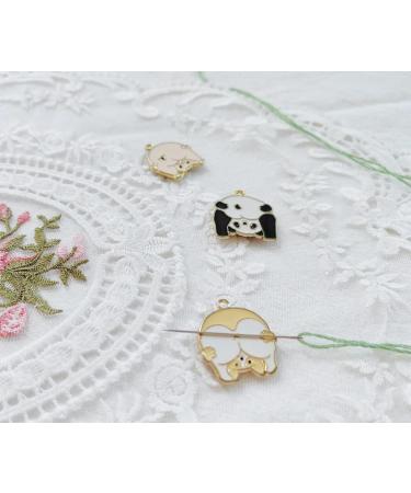 Panda Piggy Shiba Inu Needle Minder Set for Cross Stitch & Sewing - 3 Magnetic Needle Holders - Buy Online on GoSupps.com