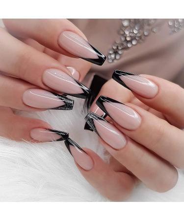 Almond Easy French Smile Line Nail Art Manicure Edge Trimmer - 9 Sizes | Acrylic Nail Cutter Tool HJ-NAT196-FS10 | 1 Count - Buy Online on GoSupps.com