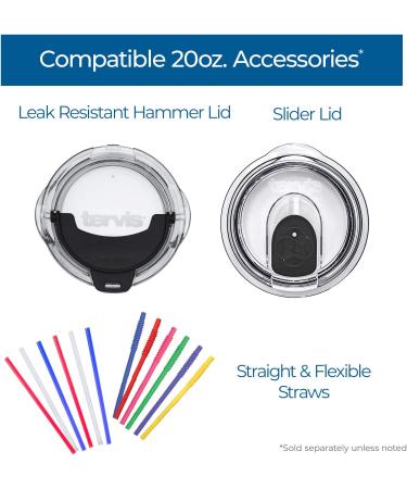 Tervis Tumbler Reusable Straight Straws (6 Pack, 10 Inch) - BPA Free, Dishwasher Safe - Clear - Buy Online on GoSupps.com