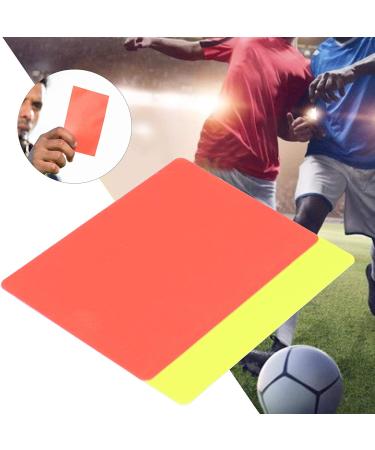 Estink Football Red and Yellow Card Set - Referee Tool for Matches in Schools or Stadiums - Buy Online on GoSupps.com