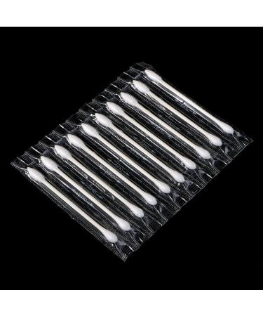 Buy QERMULA Disposable Double Ended Cotton Swabs - Individually Wrapped Travel Buds | 100 Pack - Ideal for Hygiene & Convenience - Buy Online on GoSupps.com