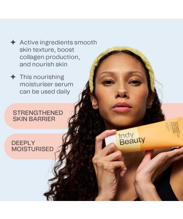 4% Niacinamide & Hyaluronic Acid Moisturiser 200ml - Boost Collagen Production Even Skin Tone & Tighten Pores - Nourish & Hydrate - Sea Buckthorn Extract & Panthenol - Fragrance Free - Indy Beauty - Buy Online on GoSupps.com