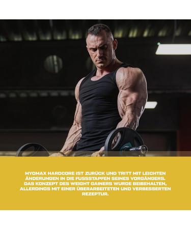 Scitec Nutrition Myomax Hardcore 2.8kg - Ultimate Mass Gainer with Protein Matrix Amino Acids Carbs Plant Extracts Vitamins & Minerals - Chocolate Flavor International Shipping - Buy Online on GoSupps.com