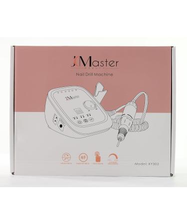JCMaster Profi Nail Miller - 35 000 RPM Electric Nail File with Foot Pedal & 6 Bits for Gel/Acrylic Nails - Perfect for Home Nail Studios - Buy Online on GoSupps.com