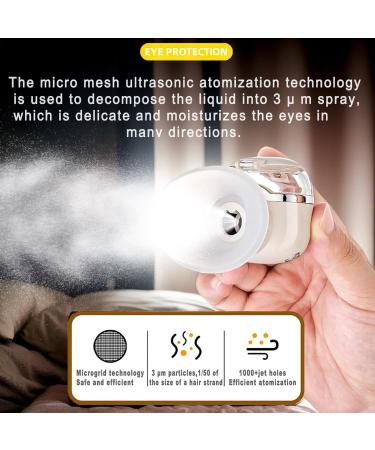  G n rique Eye Steamer Mister Electric Humidifier for Dry Eyes | Small Heated Nano Electric Eye Humidifier Sprayer Portable Lollipop Sprayer Eye Mist - Buy Online on GoSupps.com
