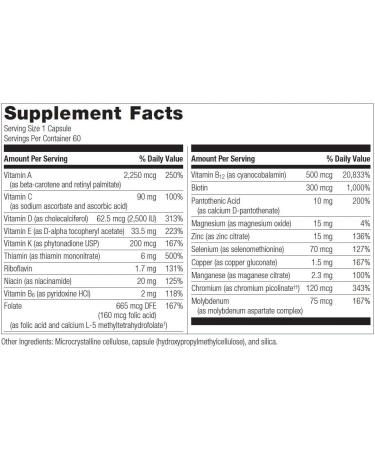 Bariatric Advantage High ADEK Multivitamin - 60 Count - Buy Online on GoSupps.com