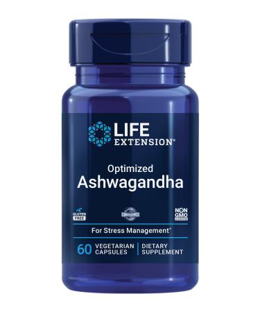 Life Extension Creatine Capsules and Optimized Ashwagandha - 120 and 60 Capsules