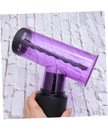 Baluue Dryer Mouth Cover Electric Hot Rollers Heating Hair Straighteners Hairdressing Roller Purple 18*8.5cm Purple - Buy Online on GoSupps.com