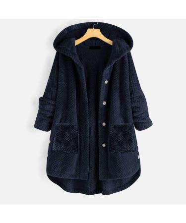 Shop Hanxiulin Women's Fleece Plush Jacket - Warm & Fluffy Zip-Up Coat with Hood in Various Colors | Perfect Winter Outerwear - Buy Online on GoSupps.com