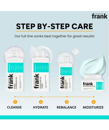 Excuse My Frank Hydrating Gel Toner Korean Soothing Skincare Refreshing Moisturizer for Face Calming Skin Hydrating Gentle Facial Toner for Women All Skin Types (1 Pack) - Buy Online on GoSupps.com
