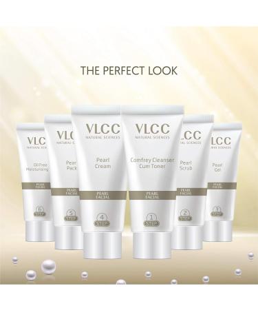 VLCC Natural Sciences Pearl Facial Kit - Brighten & Rejuvenate Your Skin - Buy Online on GoSupps.com