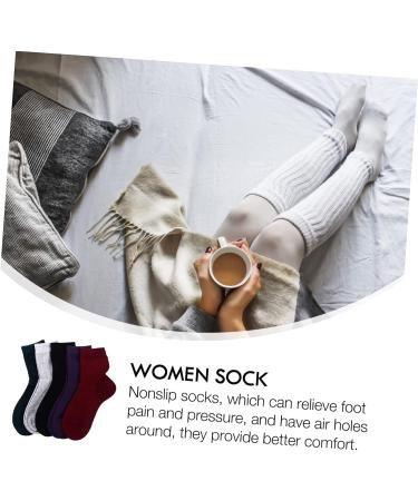 Beavorty 10 Pairs Cotton Socks Pure Cotton Ripstop Socks Cracked Socks Silicone Socks Heel Socks Women's Socks Women Sock Foot Cover Heel Boots Miss Repair Socks Silicone Gel Sock - Buy Online on GoSupps.com