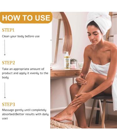 Body Lotion Rice Raw Pulp Body Moisturiser Body Cream with Rice Extract Body Dry Skin Moisturiser Brightening Body Creams for Women Firming Body Lotion Hydrates Skin Absorbs Quickly - Buy Online on GoSupps.com