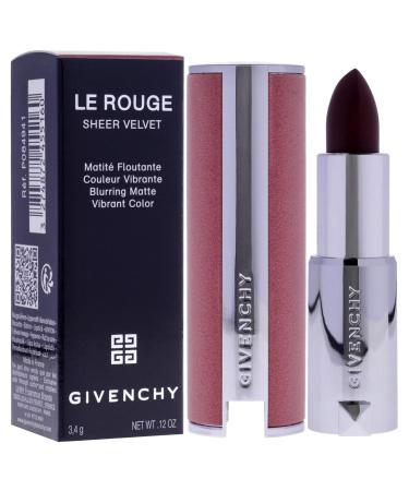 Givenchy Le Rouge Sheer Velvet Matte Lipstick N39 Rouge Grenat - Luxury Matte Lipstick for Women - 0.11 oz | International Shipping - Buy Online on GoSupps.com