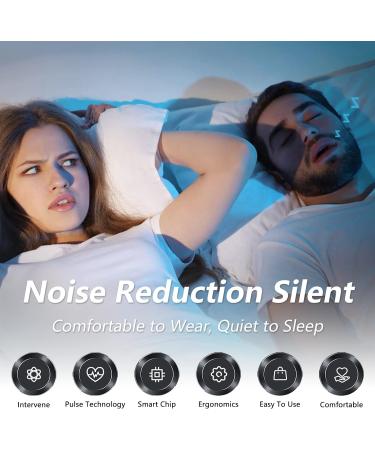 DZKJ Electric Massage Anti Snoring Device - USB Rechargeable & Adjustable Vibration Pulse for Improved Sleep | Safe & Comfortable Snore Stopper - Buy Online on GoSupps.com