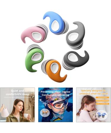 Haoyull Ear Plugs Soft Silicone Noise reducing Reusable Earplugs for Sleeping Work Studying Travel Shooting and More 1 Pair Orange Color - Buy Online on GoSupps.com