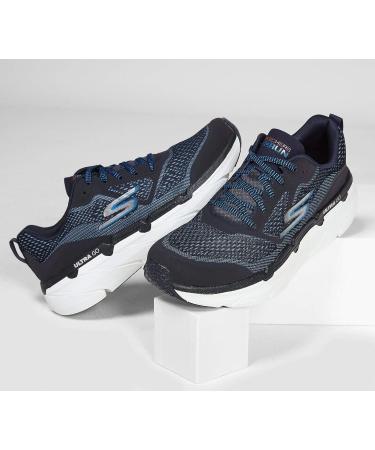 Skechers Men's Max Cushioning Premier Vantage Sneaker 10 Navy | Performance Walking & Running Shoe - Buy Online on GoSupps.com