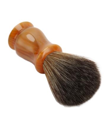 Fast Drying Beard Brush with Fine Bristles for Rich Lather Portable Handle Easy to Clean for Men