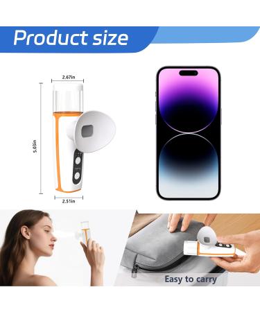 OTBK Heated Nano Mist | Eye and Face Humidifier | Face Steamer | Nano Steam Therapy for Dry and Tired Eyes | USB-C Charging Office and Travel Portable - Buy Online on GoSupps.com