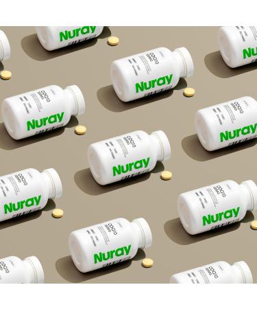 Nuray COQ10 100mg and Vitamin E Chewable Tablets - Quick Dissolving Orange Flavored Energy Supplements - Supports Heart Health & Liver Function - 60 Count, Vegetarian, Gluten Free - Buy Online on GoSupps.com