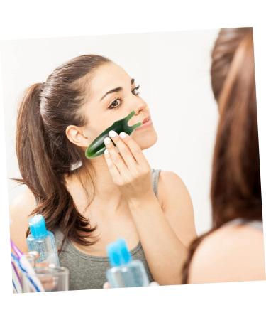 Magiclulu 3 Sets Scalp Massage Device - Jade Comb & Y-Shaped Fork Scraping Tool for Relaxation & Care - Buy Online on GoSupps.com