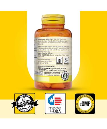 MASON NATURAL Ginkgo Biloba 3 Month Supply Helps to Improve Mental Alertness & Support Optimal Brain Function 60 Capsules (3 Pack) Unflavored 60 Count (Pack of 3) - Buy Online on GoSupps.com